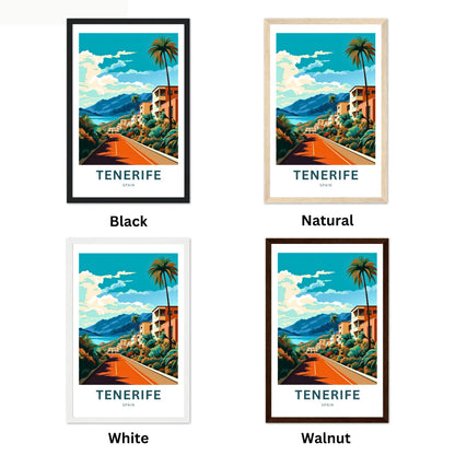 Tenerife Travel Poster