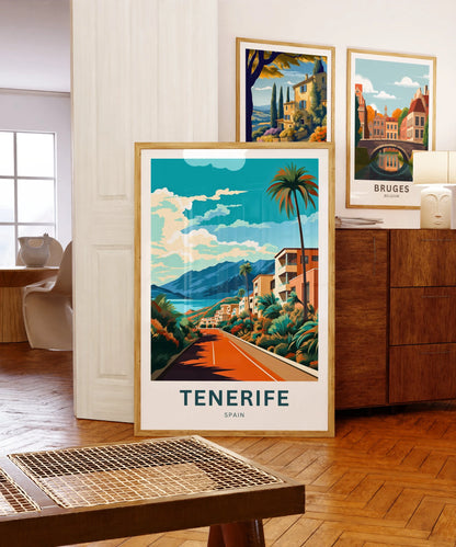 Tenerife Travel Poster