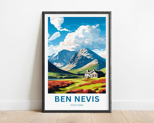 Ben Nevis Travel Poster