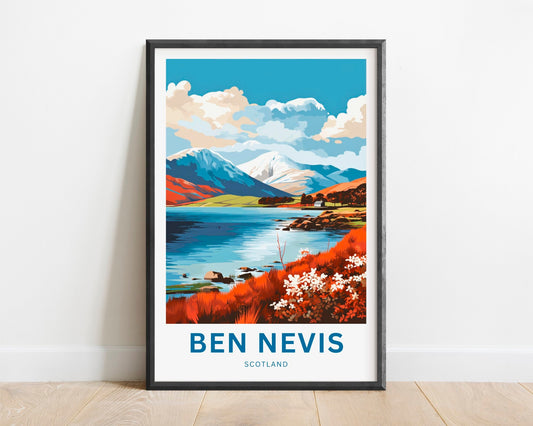 Ben Nevis Travel Poster