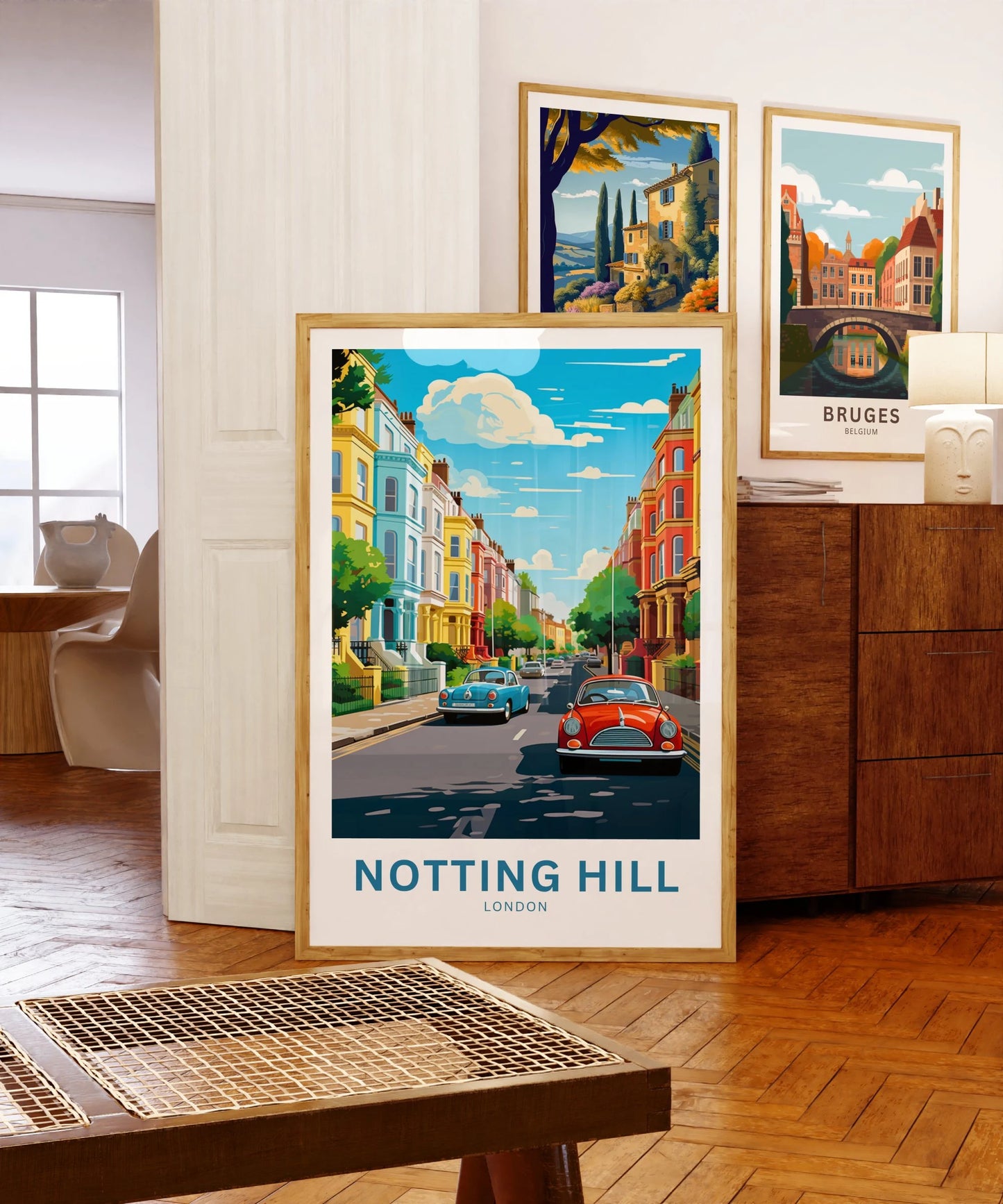 Notting Hill  Travel Poster