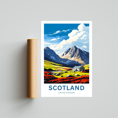 Scotland Travel Poster