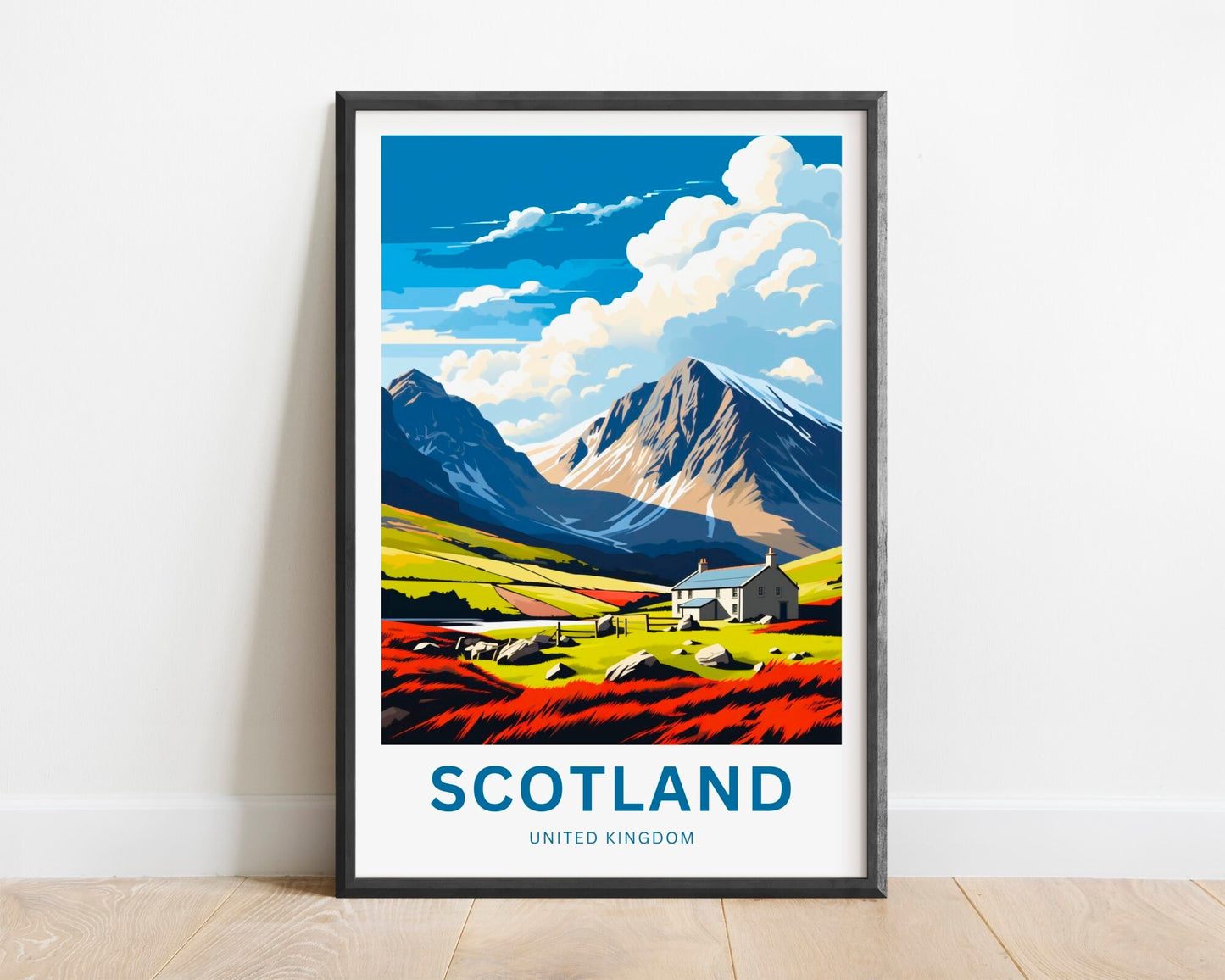 Scotland Travel Poster