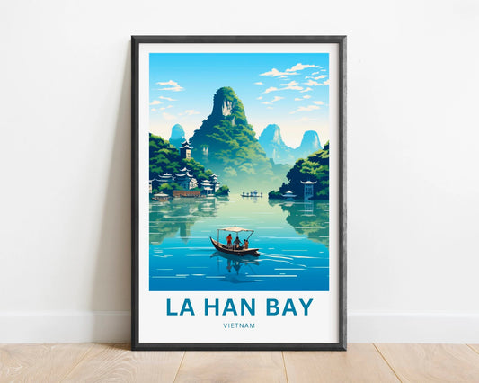 Lan Ha Bay Travel Poster