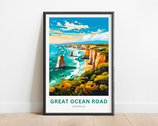 Great Ocean Road Travel Poster