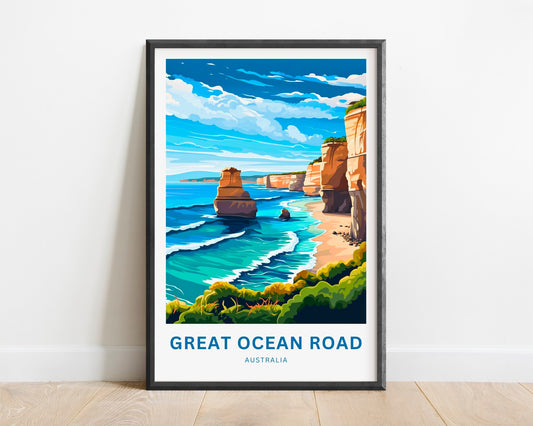 Great Ocean Road Travel Poster