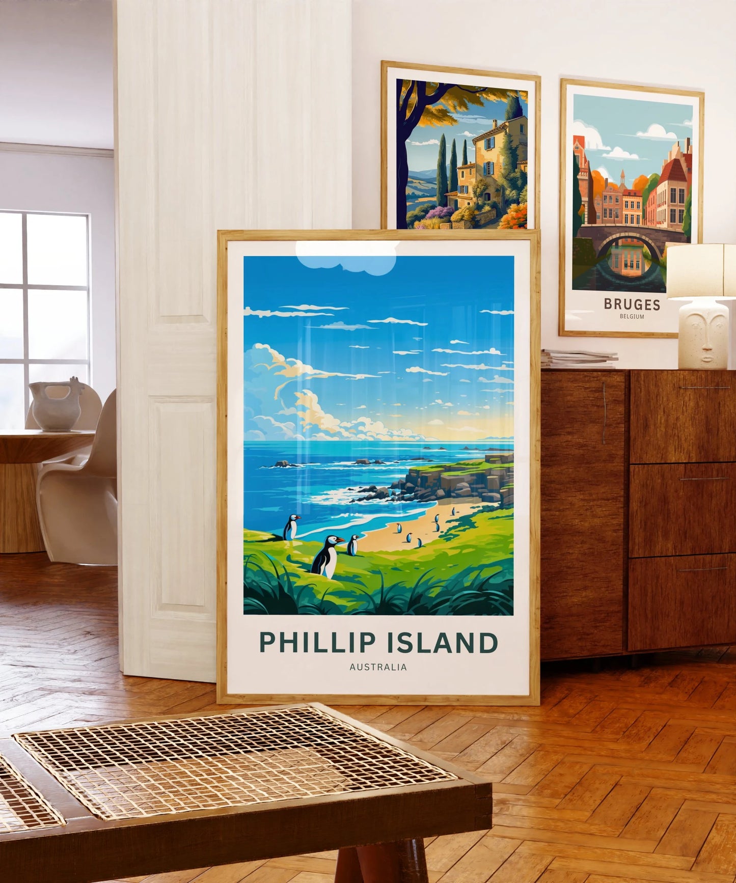 Phillip Island Travel Poster