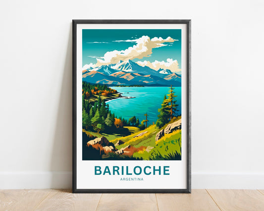 Bariloche Travel Poster
