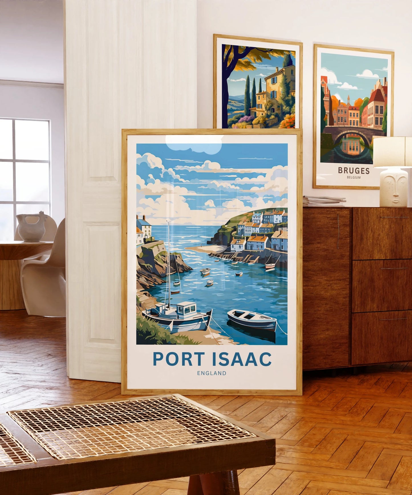 Port Isaac Travel Poster