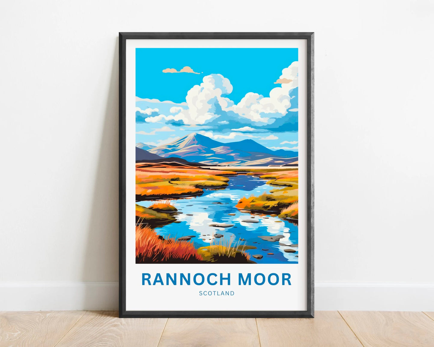 Rannoch Moor Travel Poster