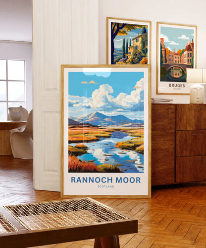 Rannoch Moor Travel Poster