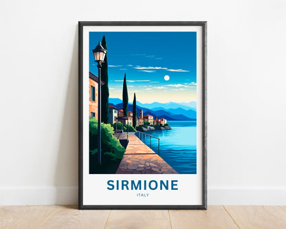 Sirmione Travel Poster