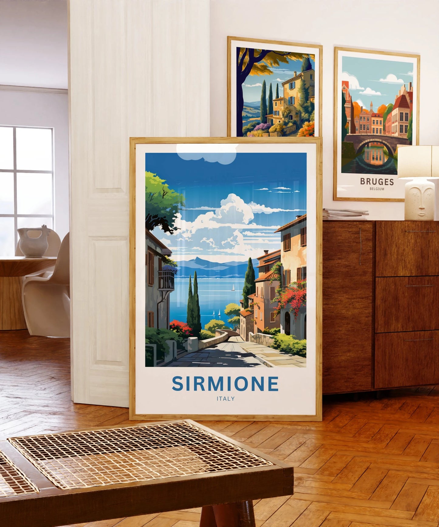 Sirmione Travel Poster