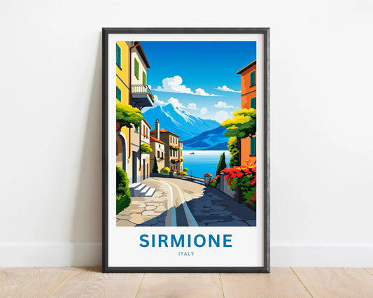 Sirmione Travel Poster