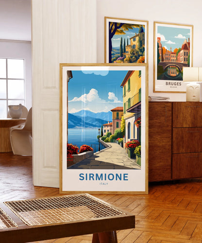 Sirmione Travel Poster