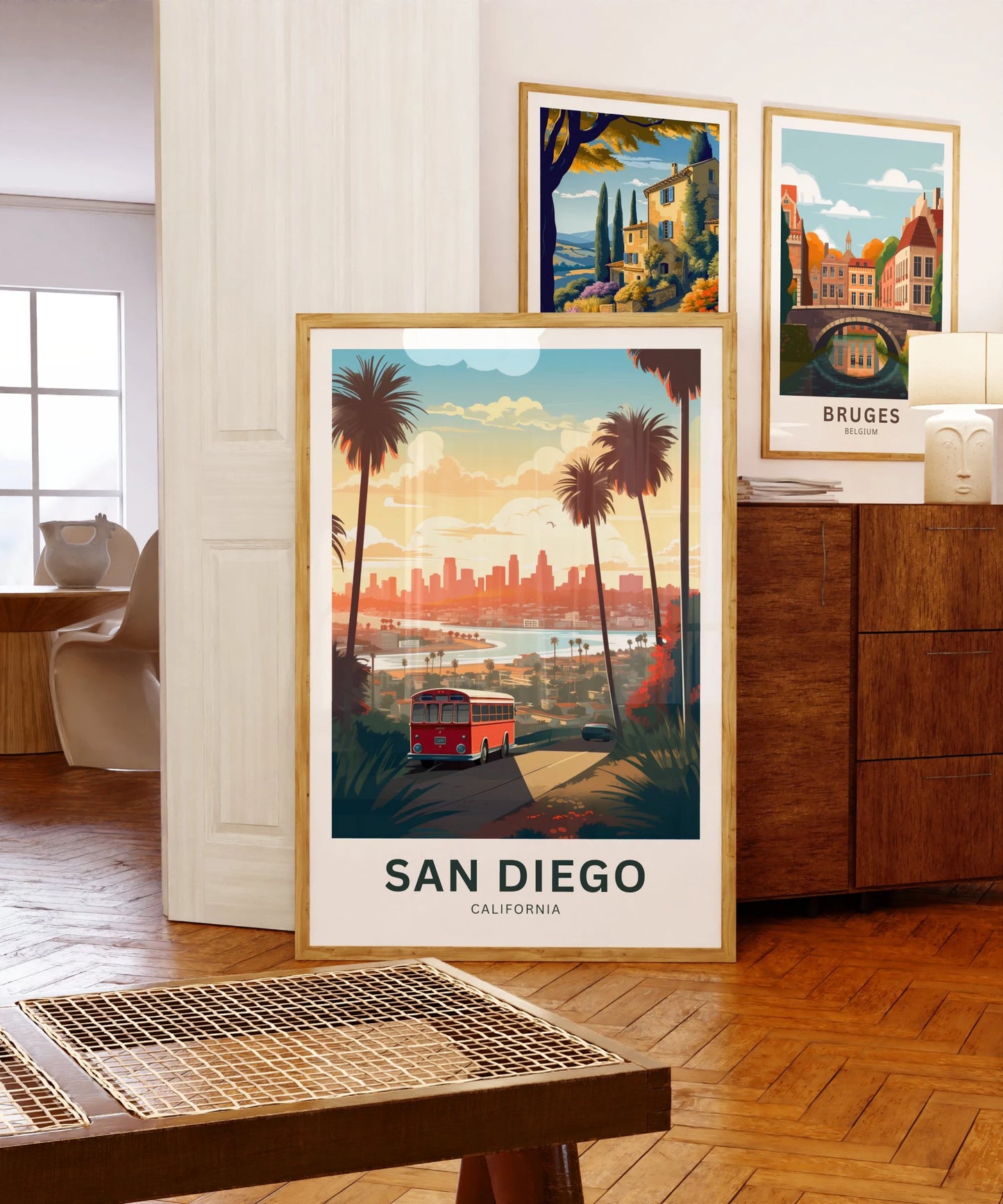 San Diego Travel Poster