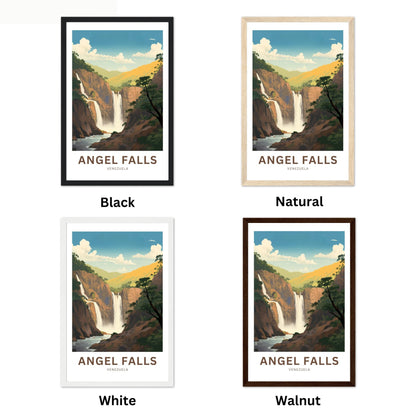 Angel Falls Travel Poster