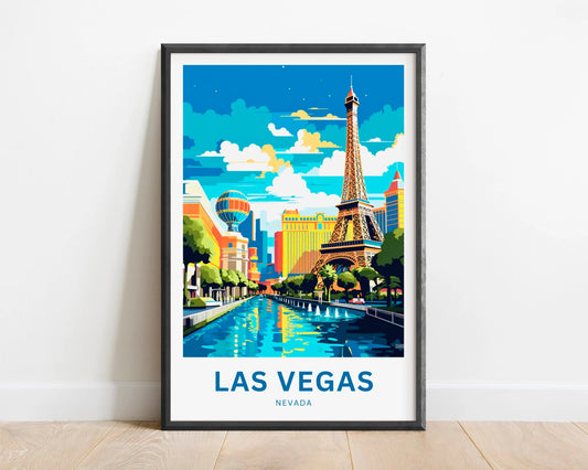 Las Vegas Travel Poster
