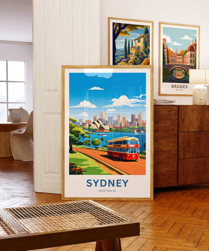 Sydney Travel Poster