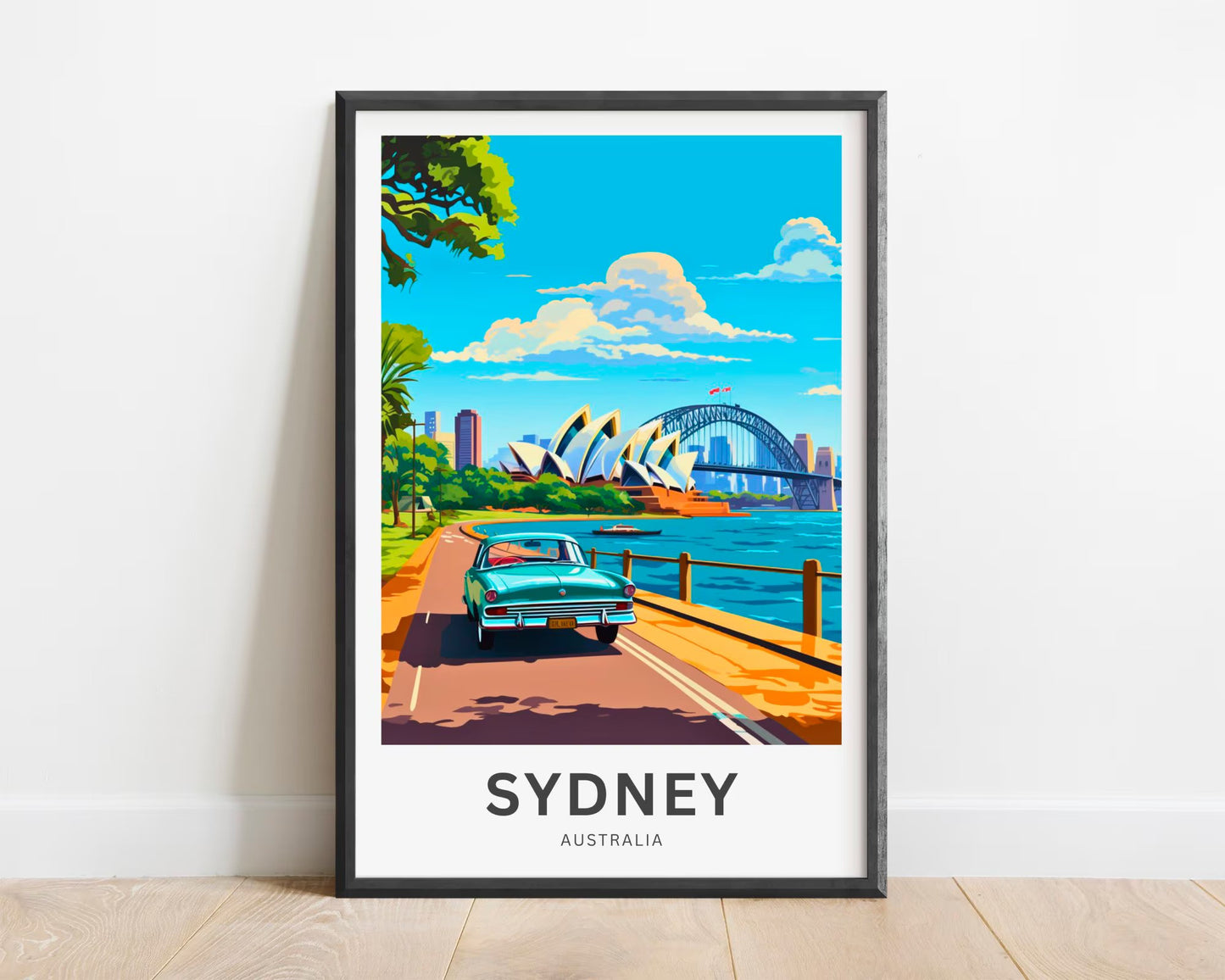 Sydney Travel Poster