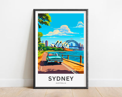 Sydney Travel Poster