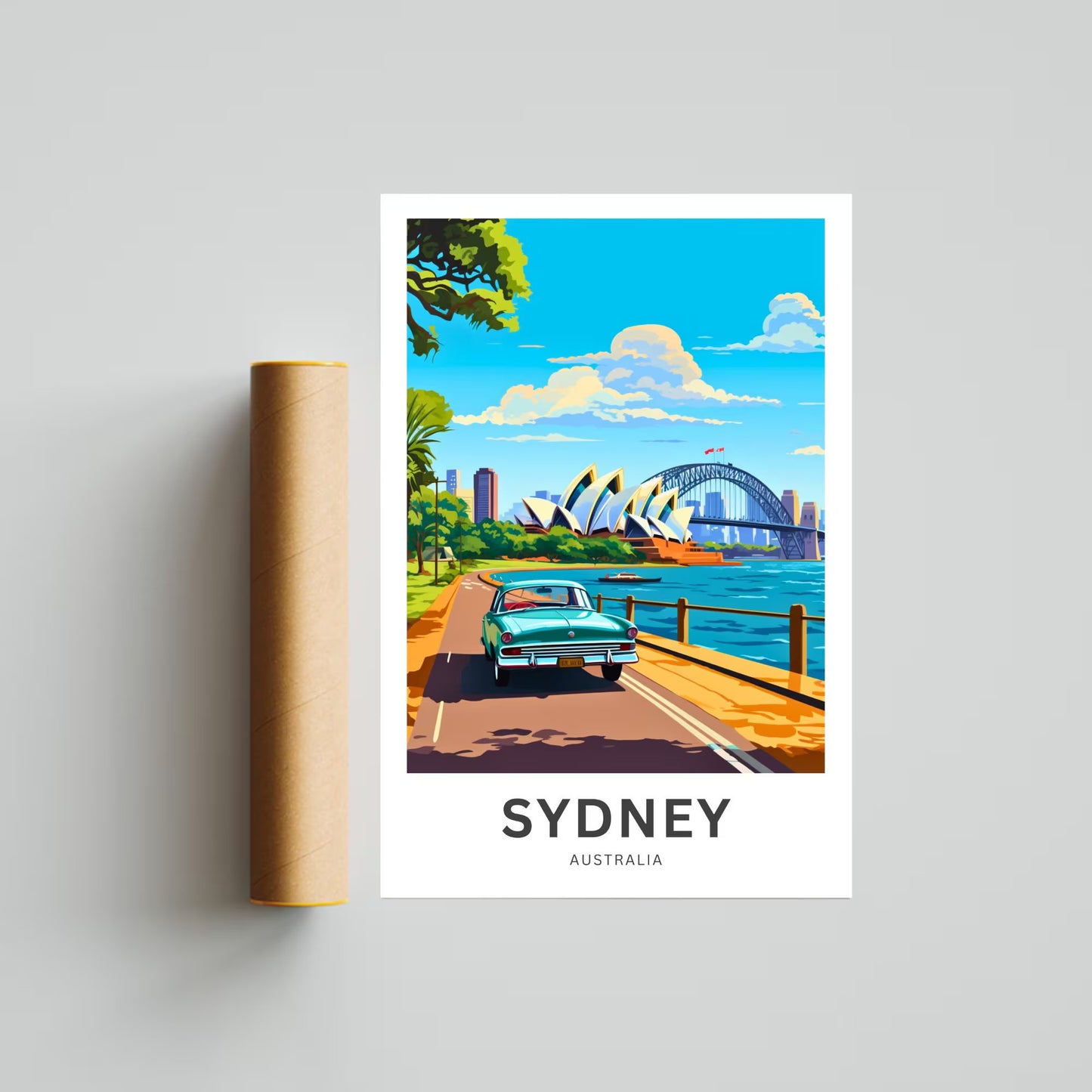 Sydney Travel Poster