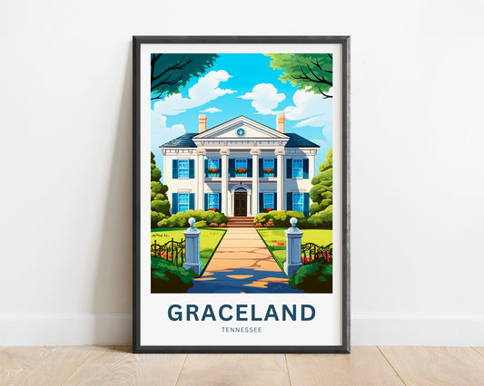 Graceland Travel Poster