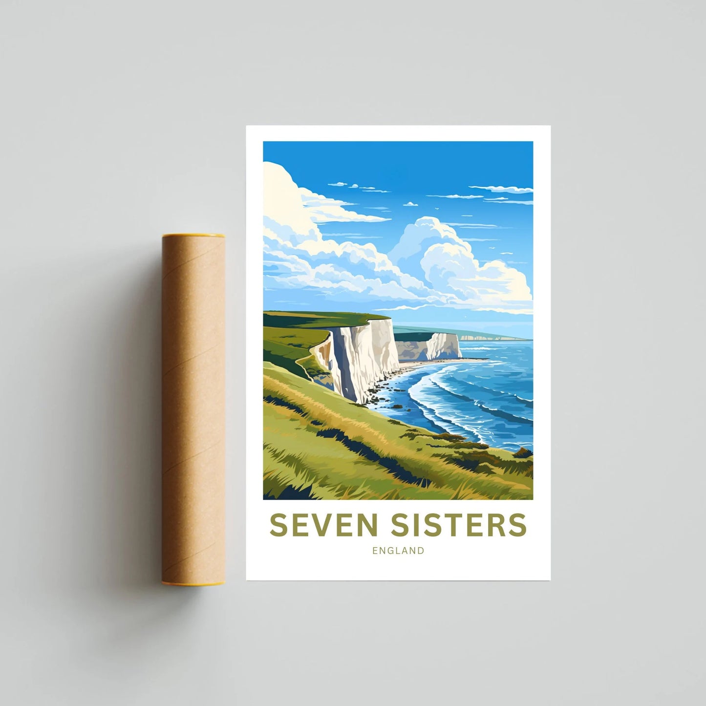 Seven Sister Travel Poster