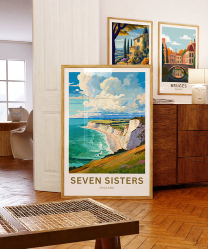 Seven Sister Travel Poster