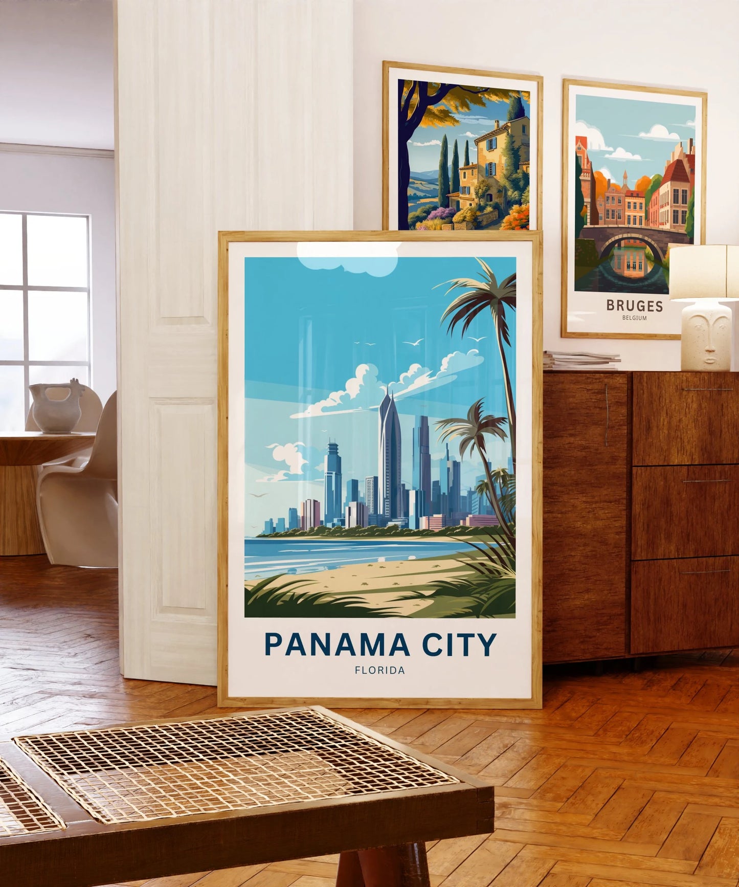 Panama City Travel Poster