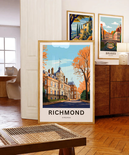 Richmond Travel Poster