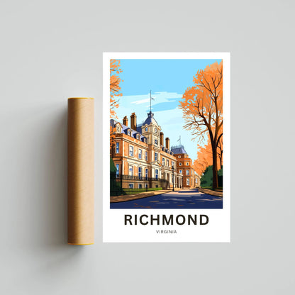 Richmond Travel Poster