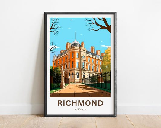 Richmond Travel Poster