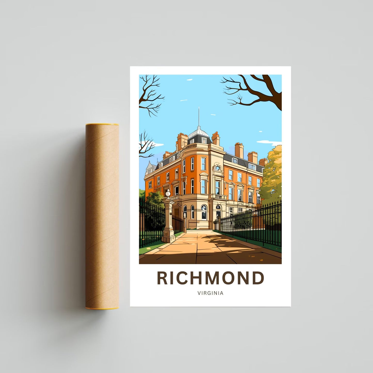 Richmond Travel Poster