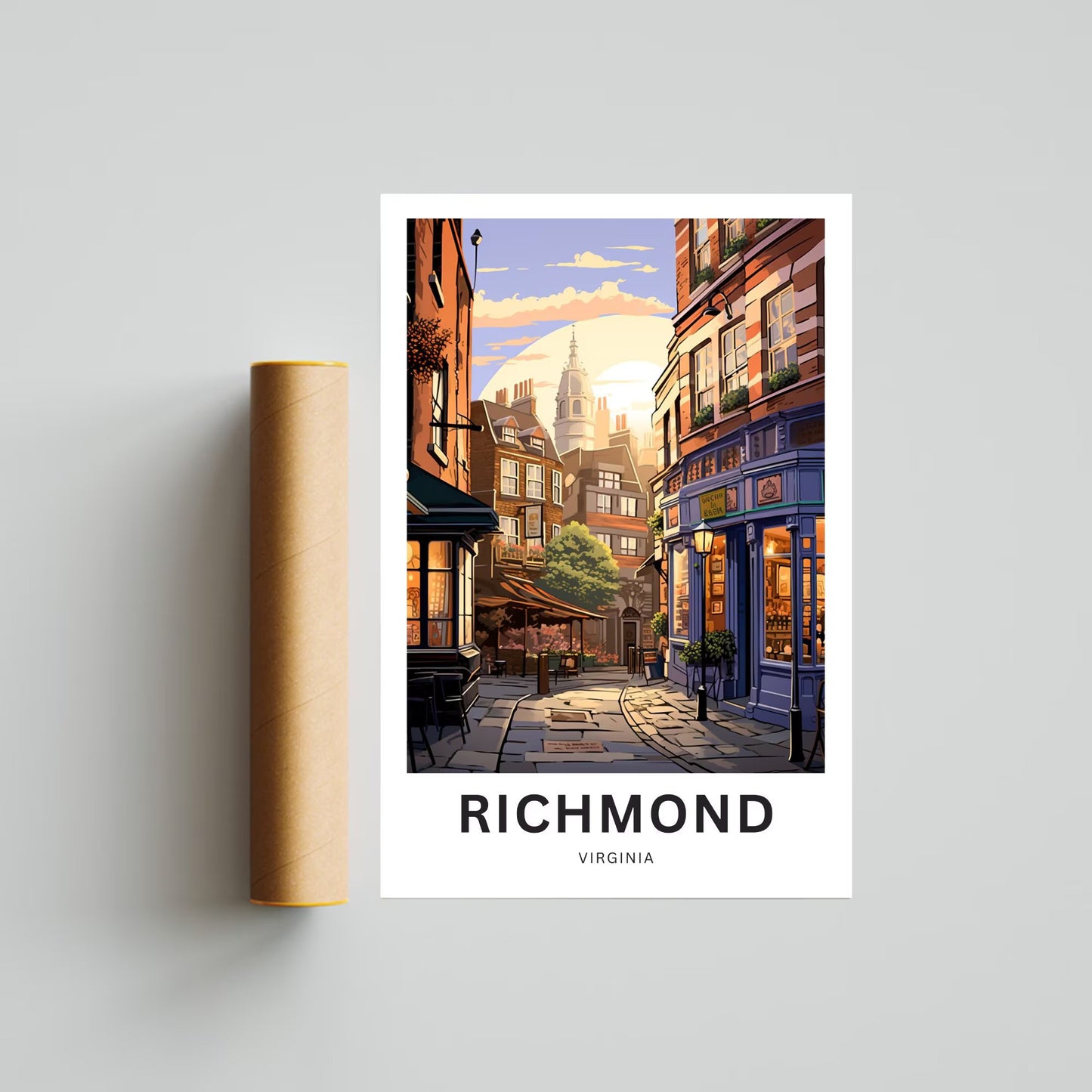 Richmond Travel Poster