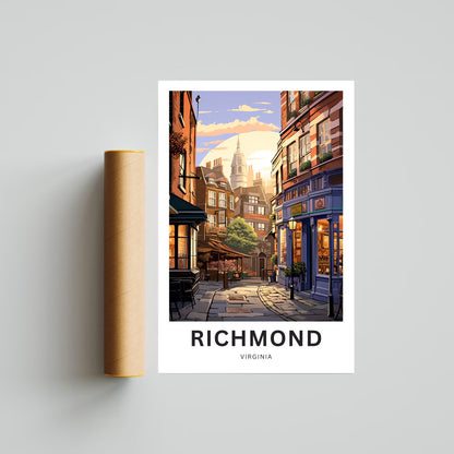 Richmond Travel Poster