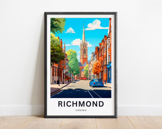 Richmond Travel Poster