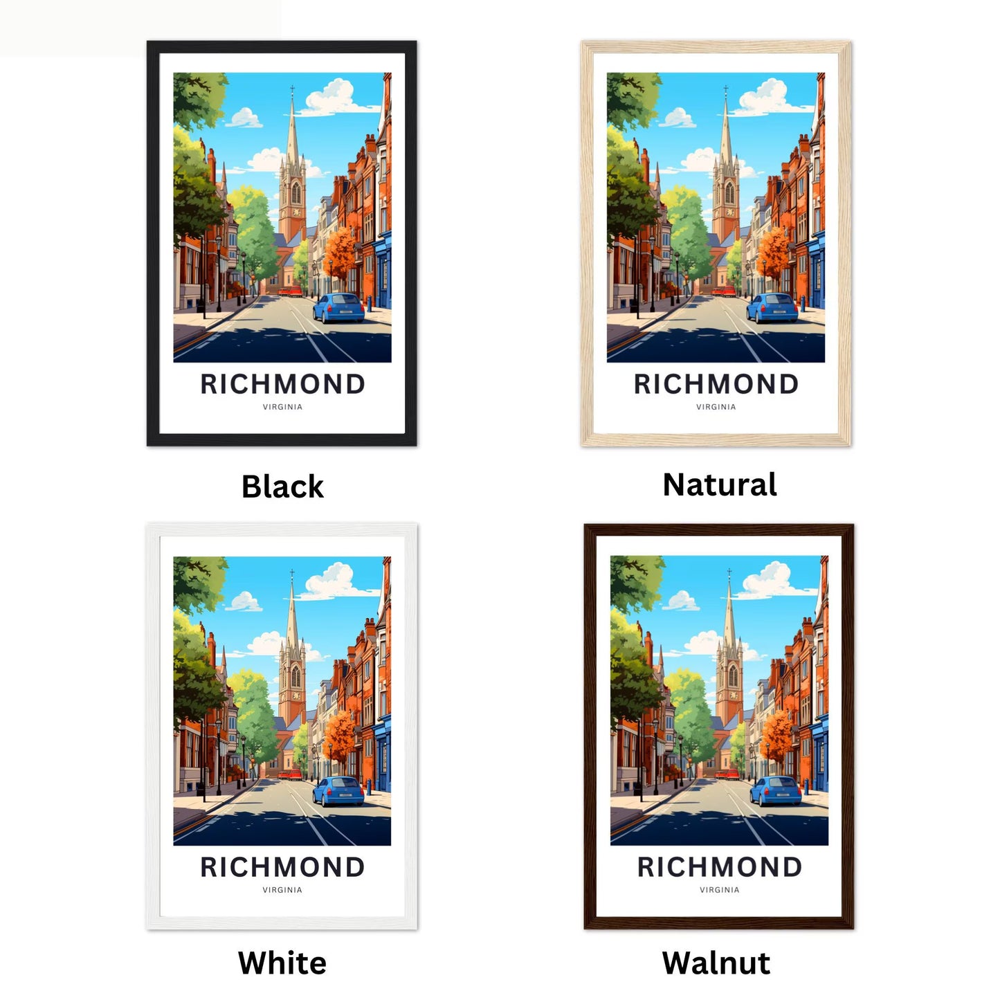 Richmond Travel Poster