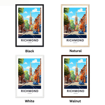 Richmond Travel Poster