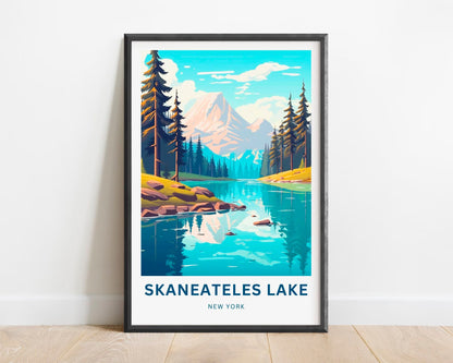 Skaneateles Travel Poster