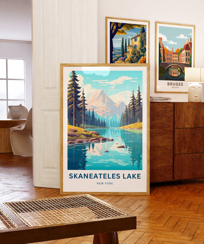 Skaneateles Travel Poster