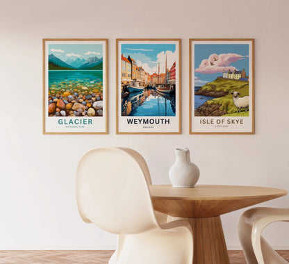 Weymouth Travel Poster