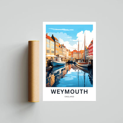 Weymouth Travel Poster