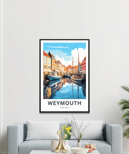 Weymouth Travel Poster