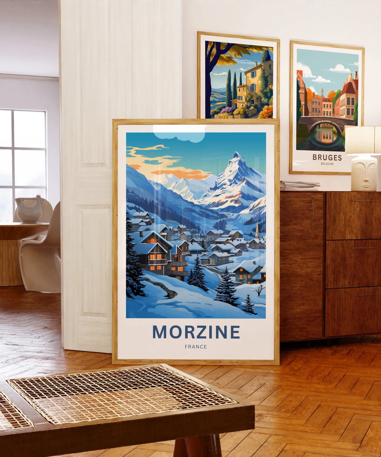 Morzine Travel Poster