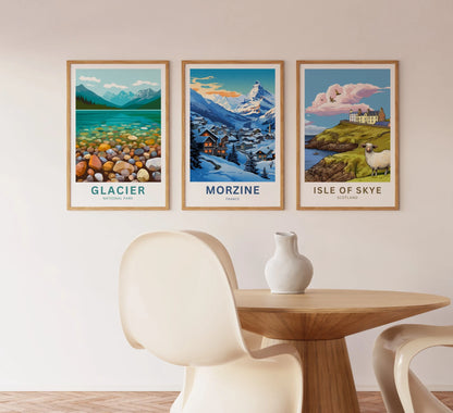 Morzine Travel Poster