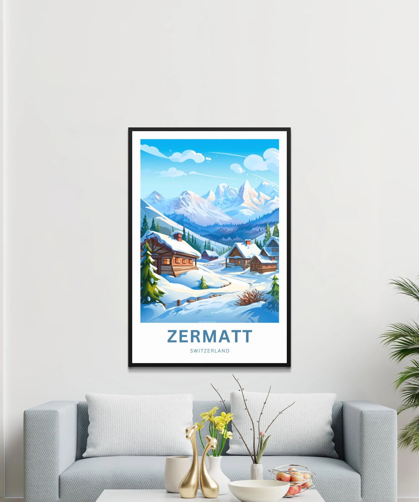 Zermatt Travel Poster