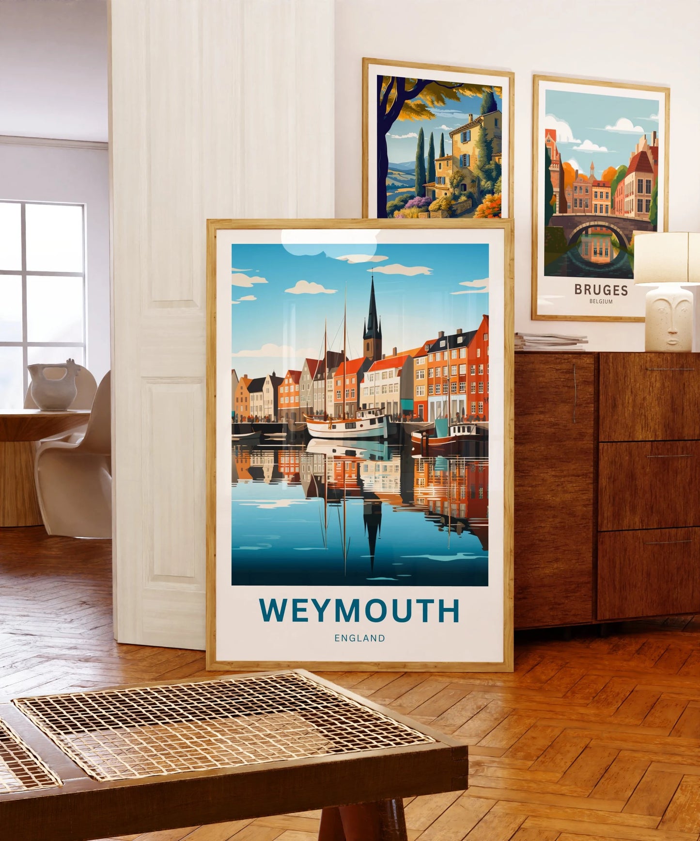 Weymouth Travel Poster