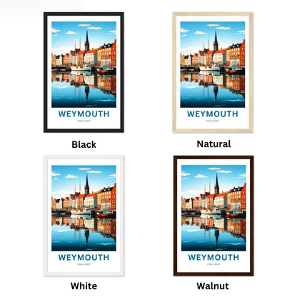 Weymouth Travel Poster