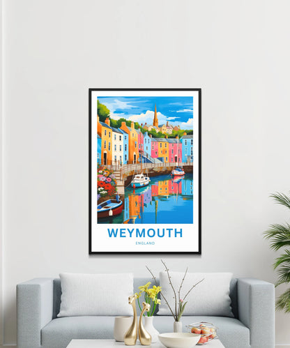 Weymouth Travel Poster